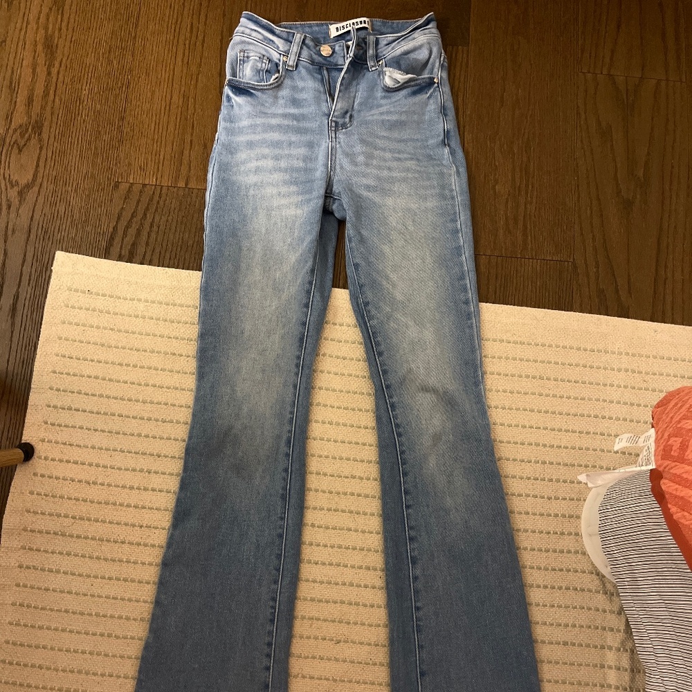 long flared jeans